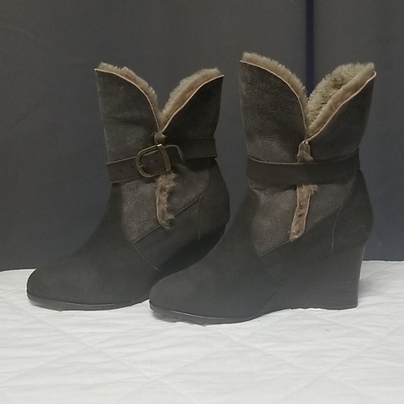 Emu Australia Anakie Sheepskin Shearling Booties 7 - Picture 7 of 12